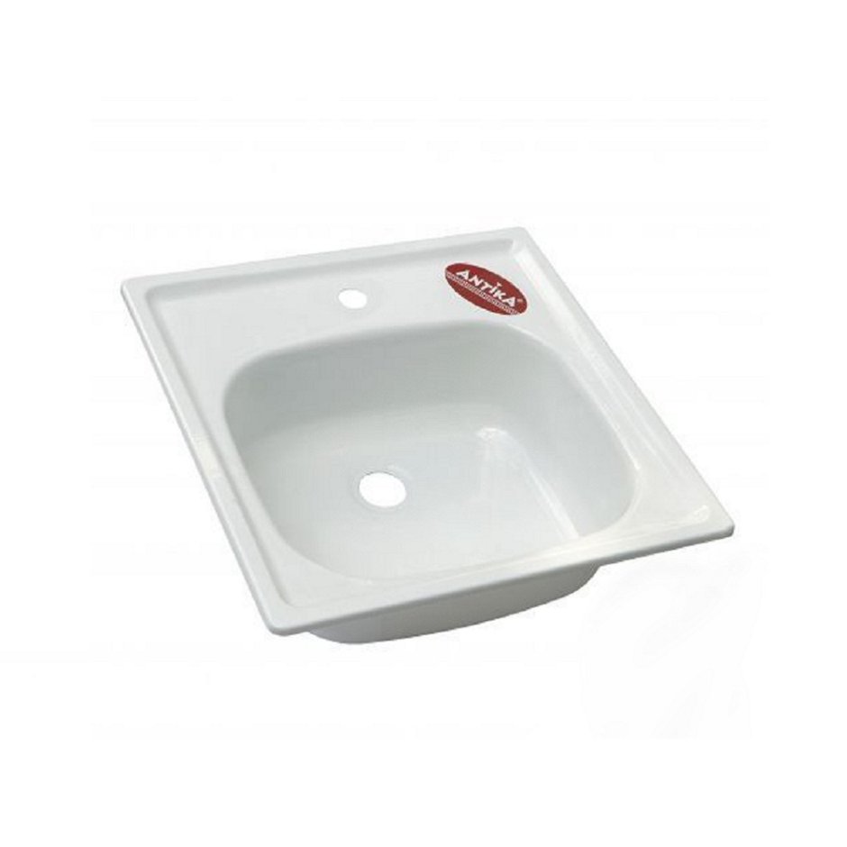 Мойка стальная эмалированная 500х500 Antika