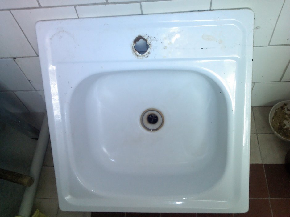 Раковина РСВ-2 стальная эмалированная ГОСТ 23695-94