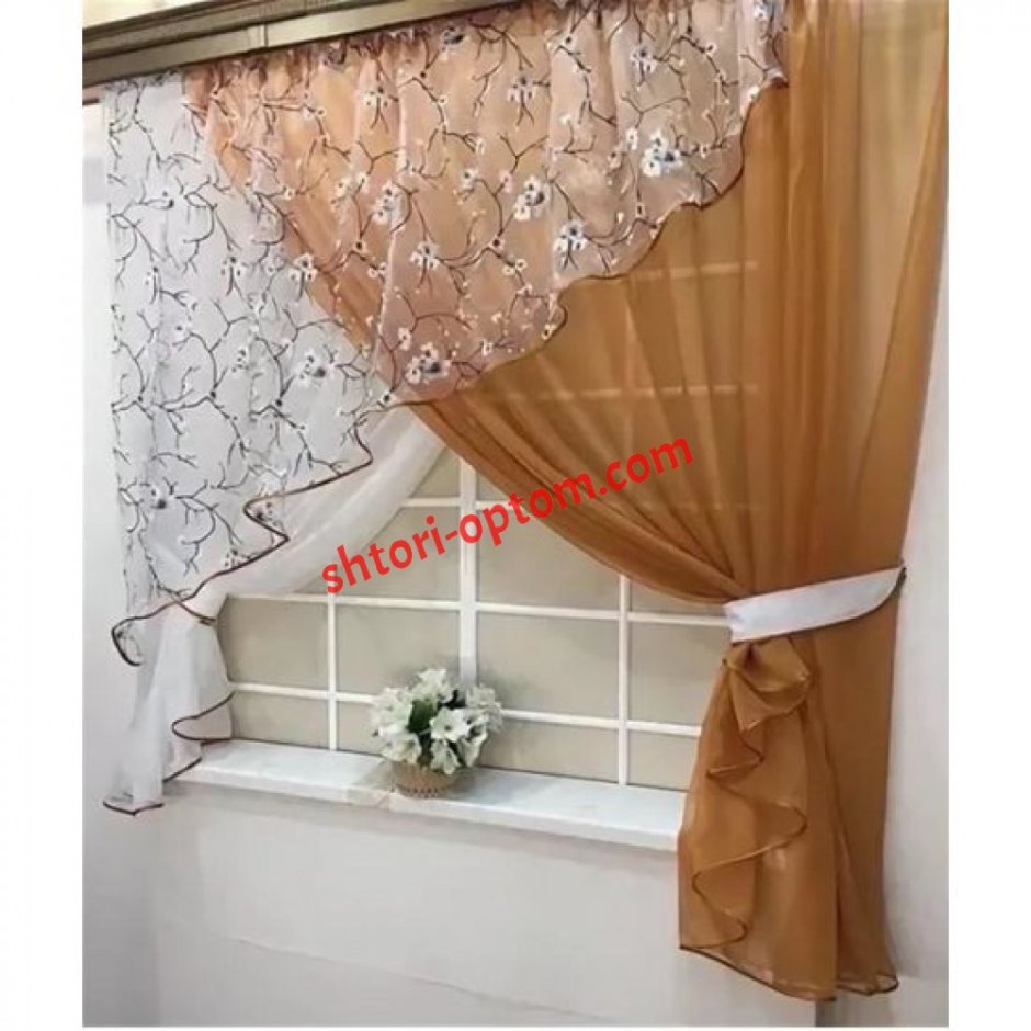 Тюль на кухню