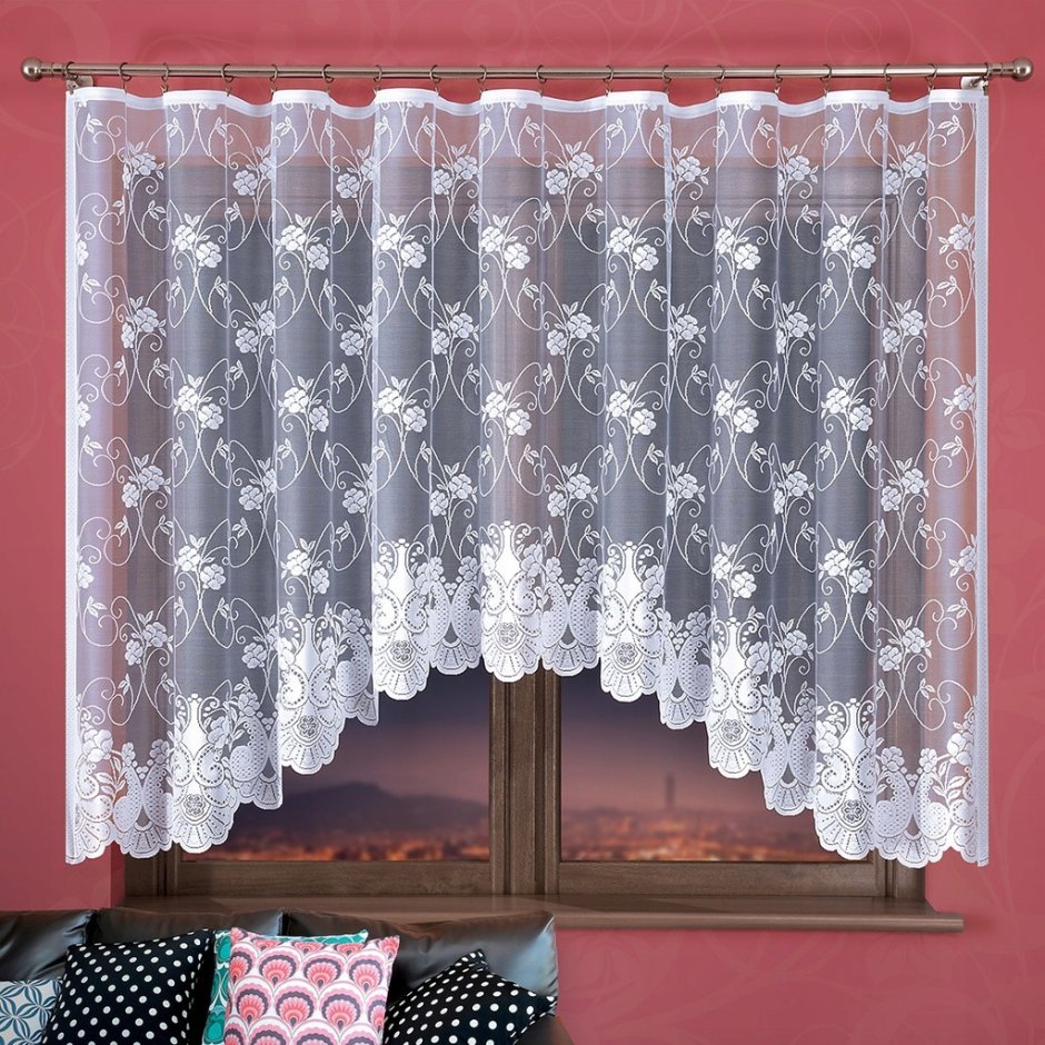 Тюль на кухню