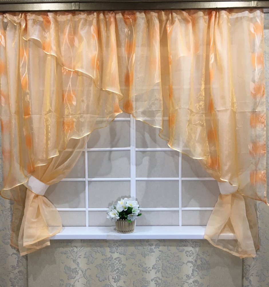 Штора арка для кухни