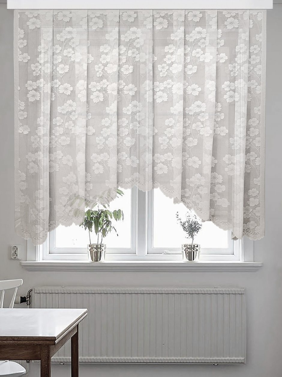 Тюль арка для кухни