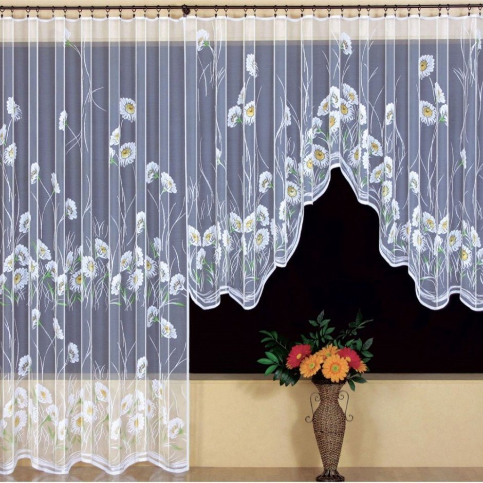 Гардина "Wisan", цвет: белый, ширина 250 см, высота 170 см