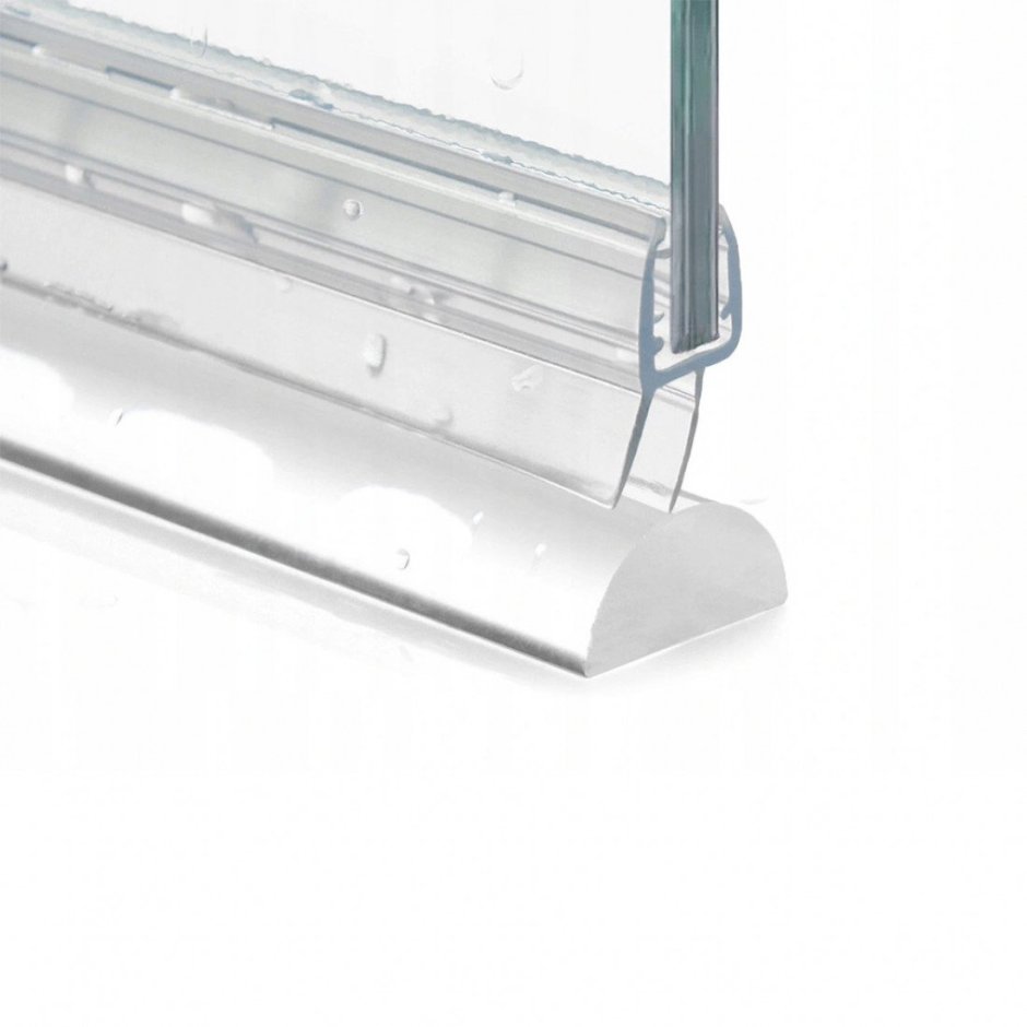 Водозащитный порожек прозрачный