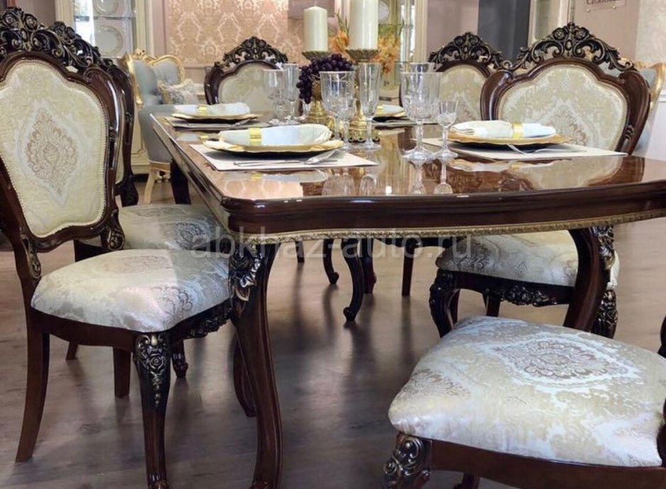 Турецкая мебель столы и стулья