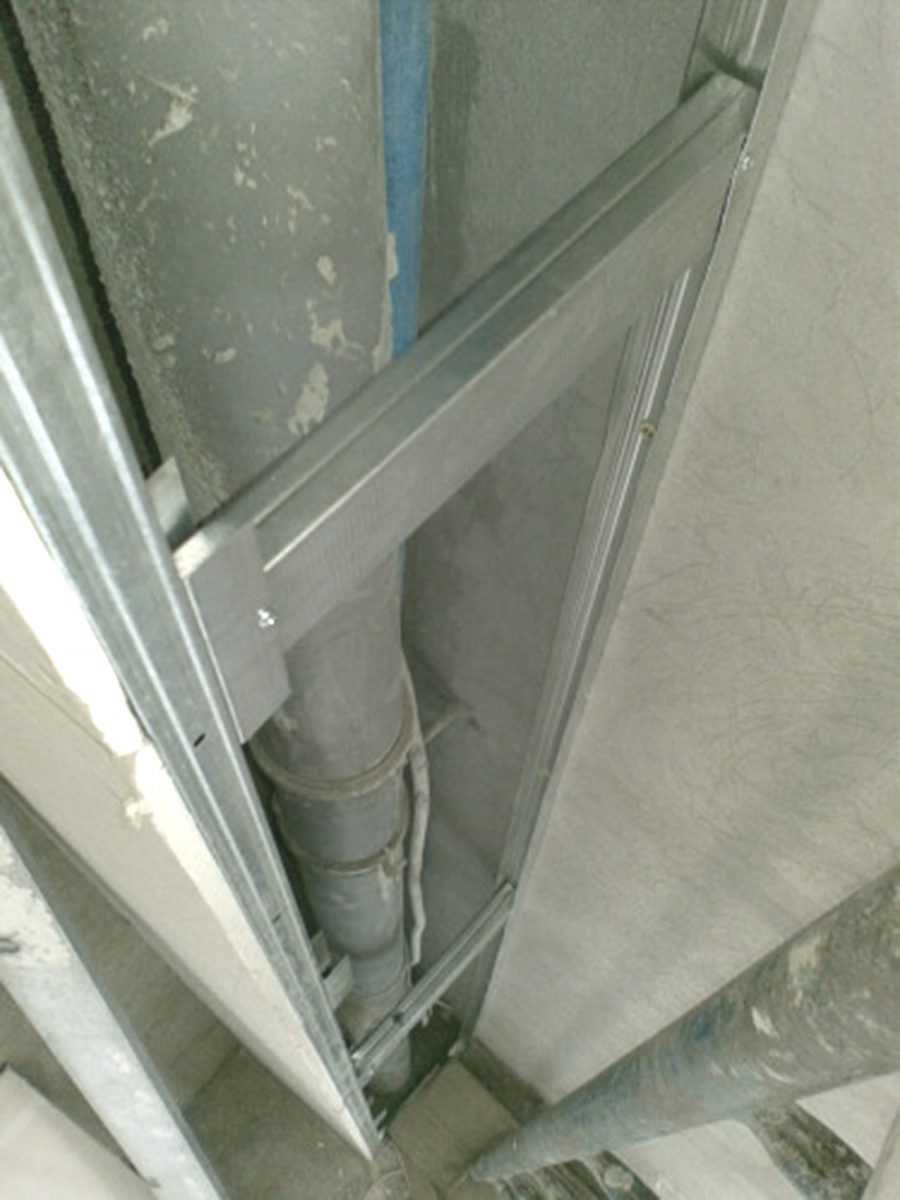 Зашивка коробов гипсокартоном Кнауф