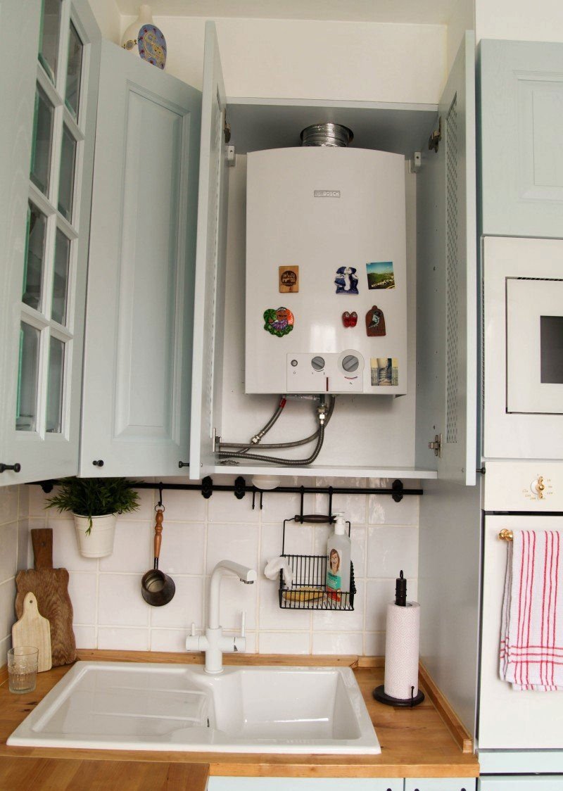 Угловые кухни с газовым кот