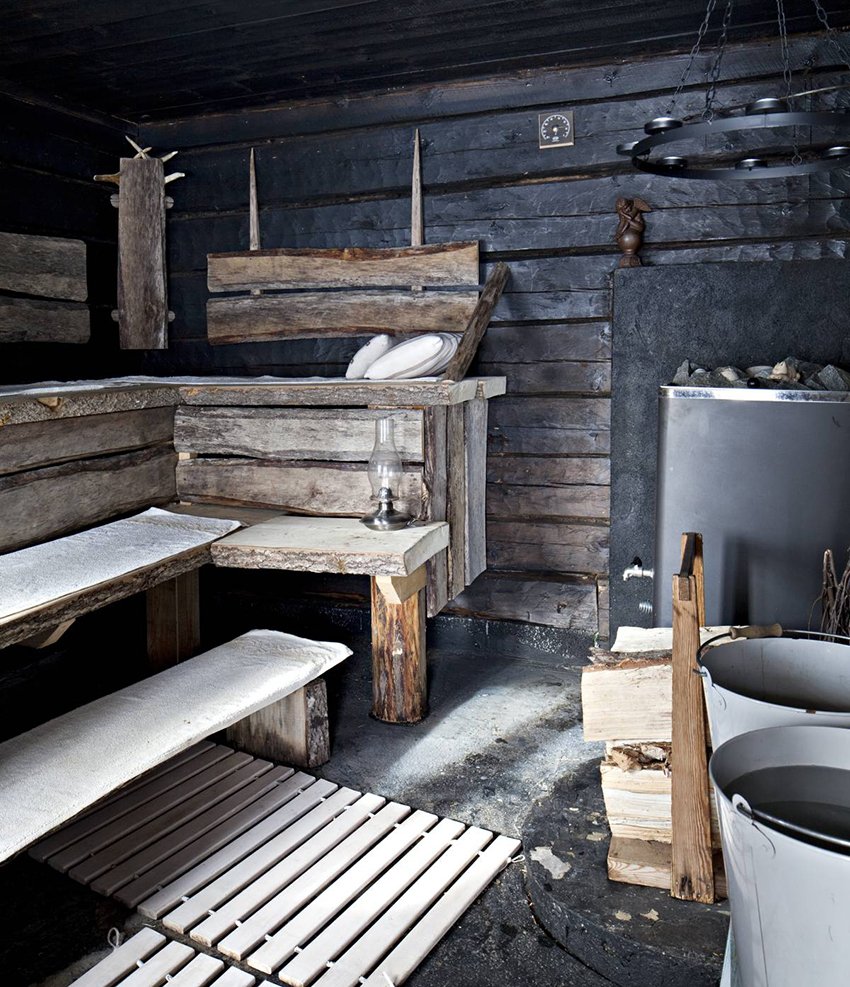 Баня по черному