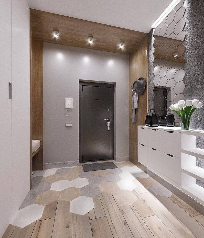 Интерьер маленькой прихожей