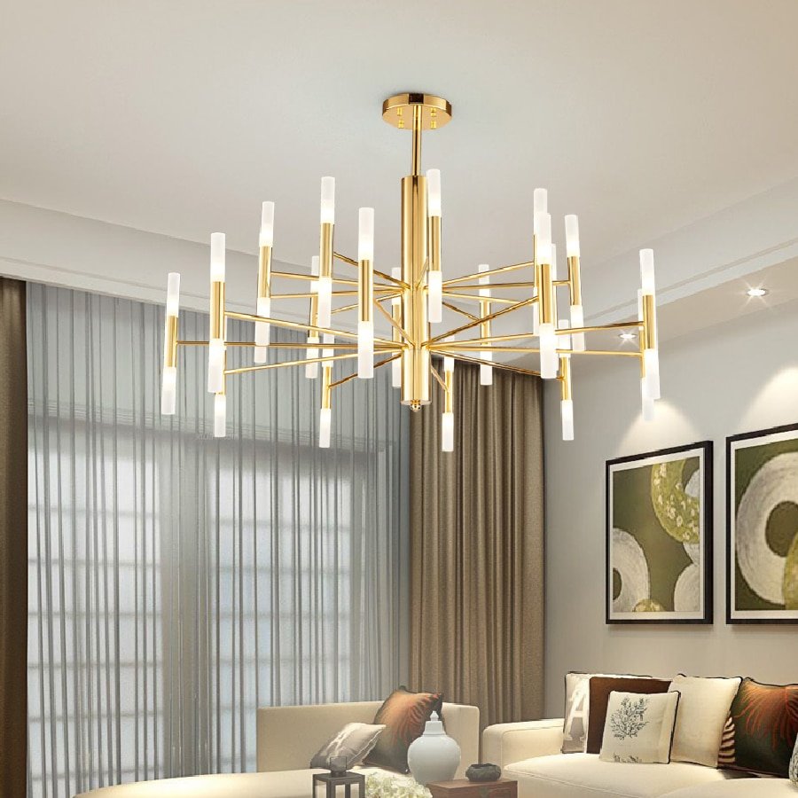 Люстра Algernon Light Chandelier Gold
