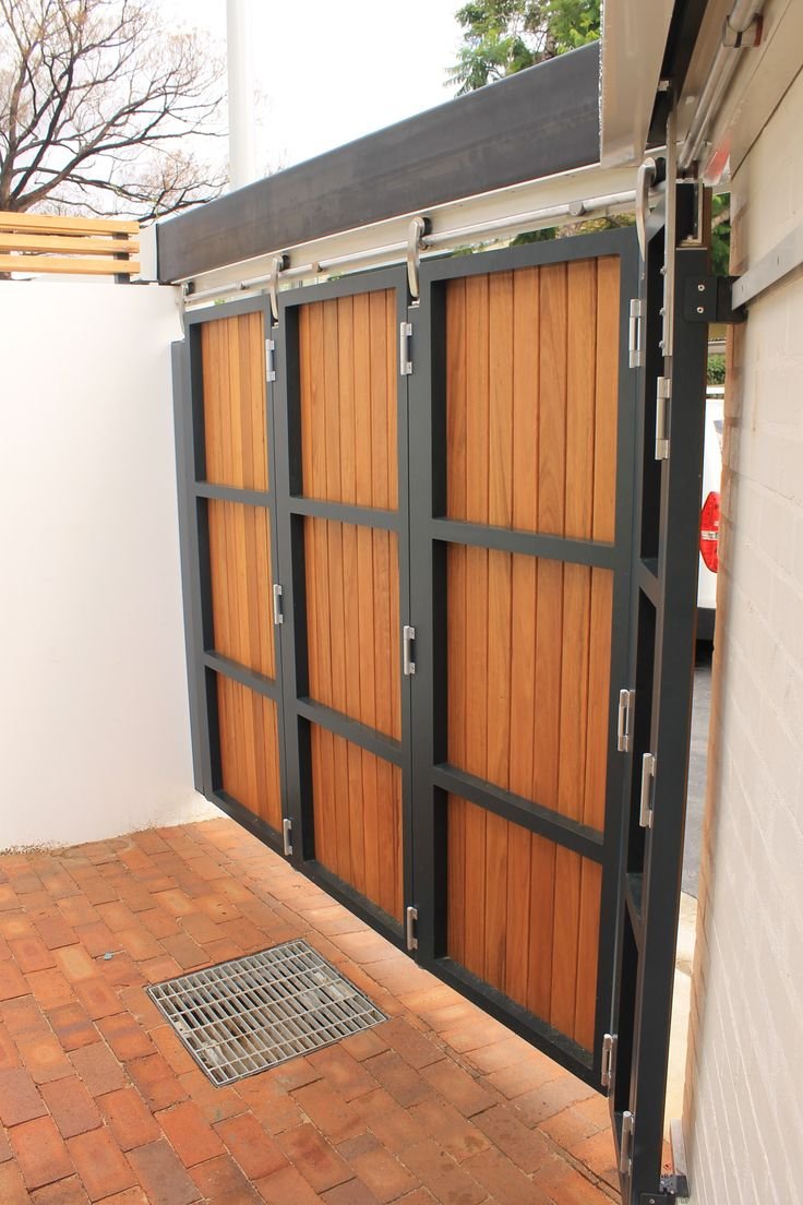 Складная воротина ворота гармошка