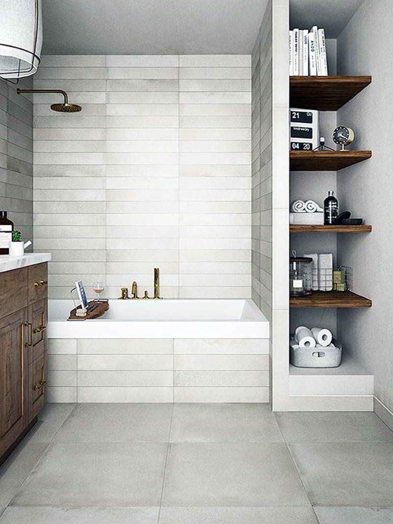 Ванная в Мраморном стиле