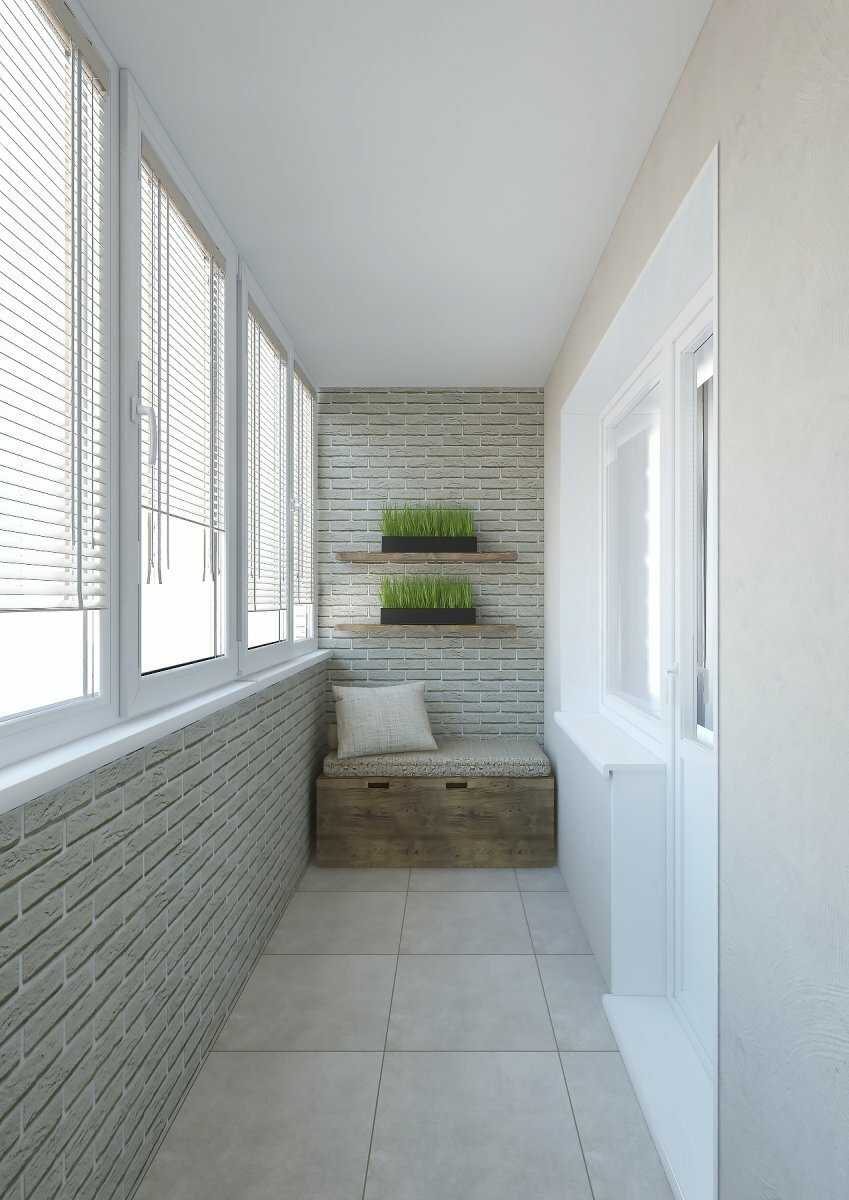 Декор балкона