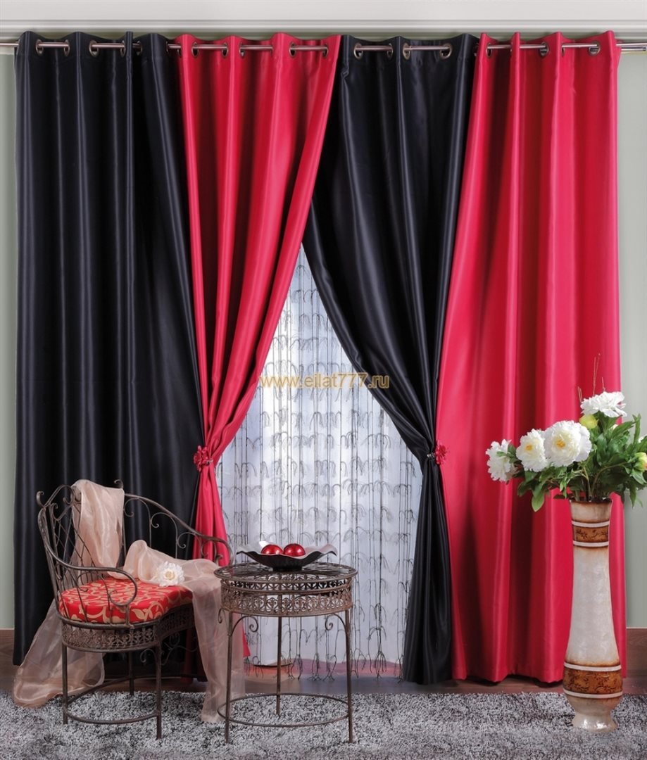 Красивые шторы в интерьере