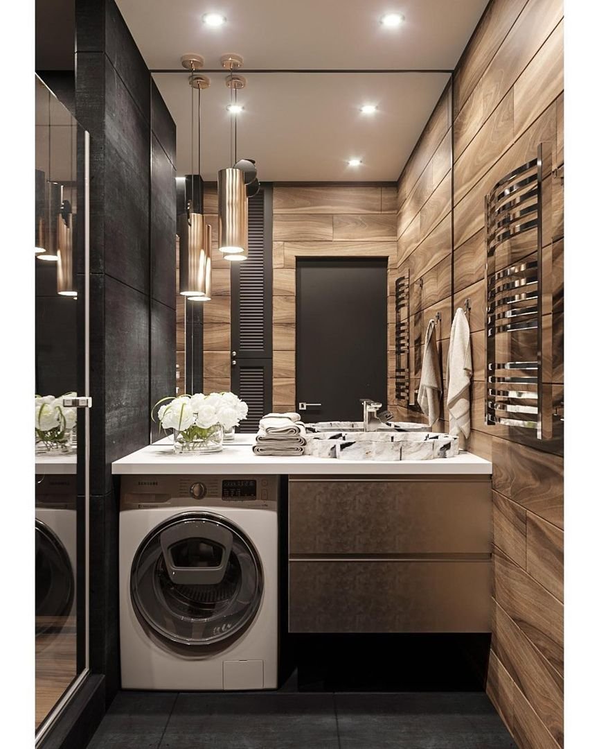 Постирочная кладовая комната