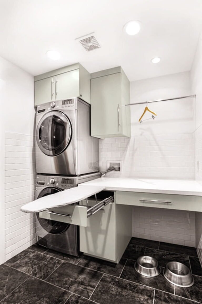 Прачечная в скандинавском стиле