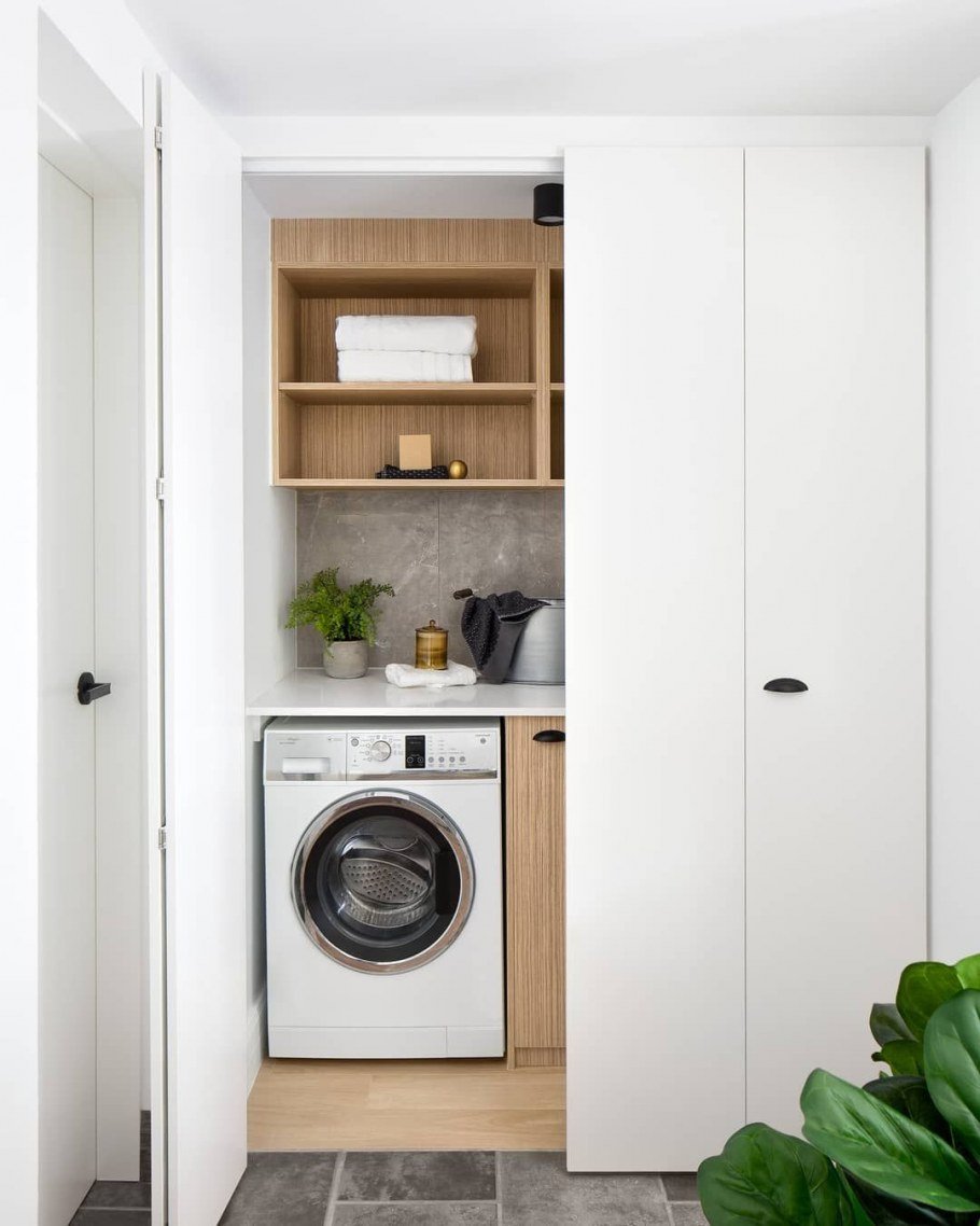 Кладовка со стиральной машиной 2 кв м