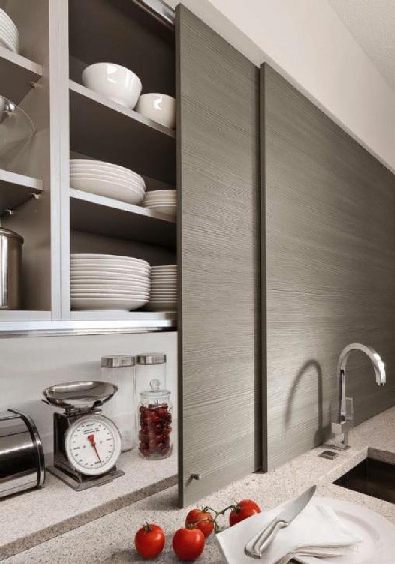 Потайные шкафы на кухне