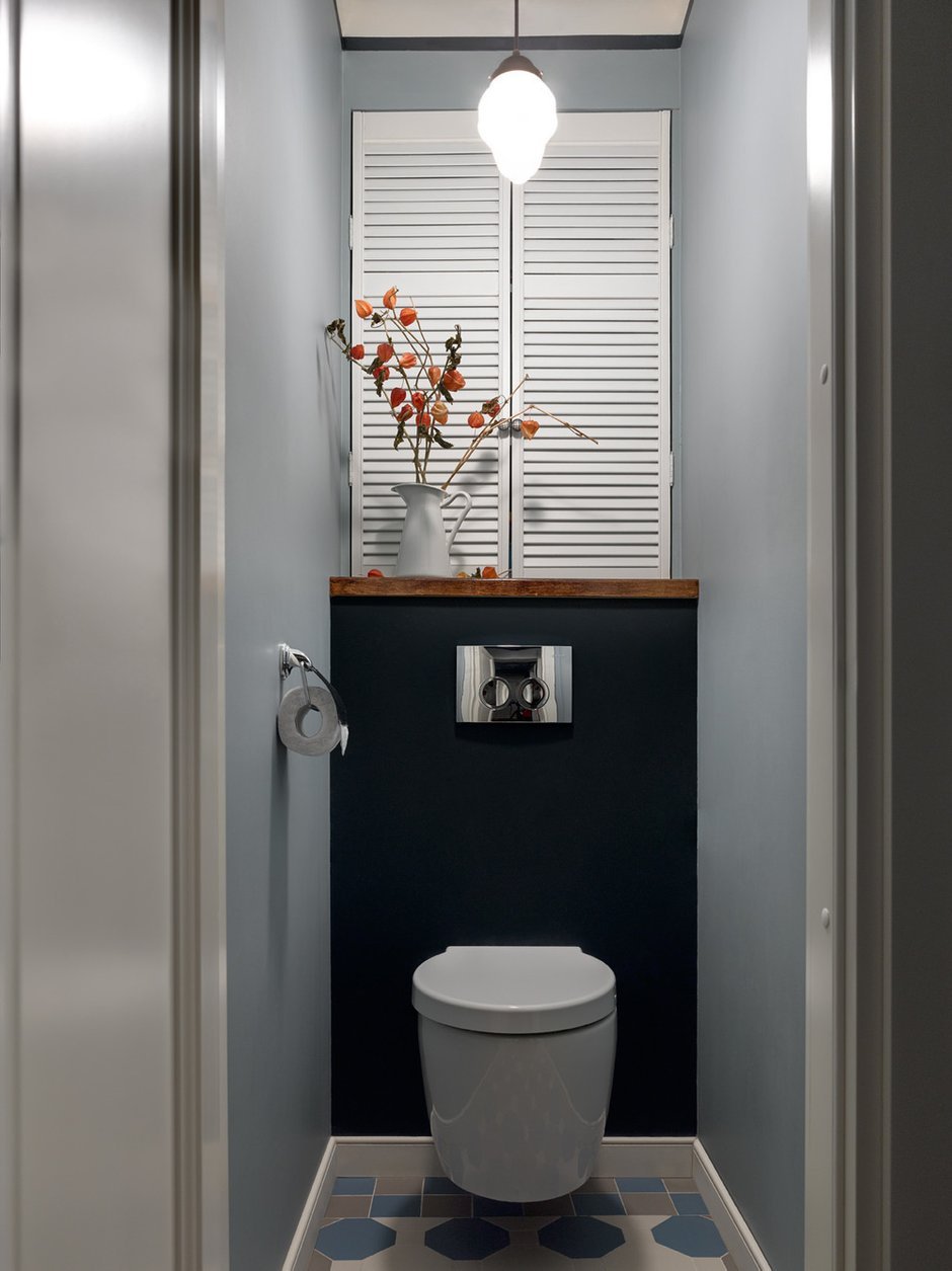 Декор туалета маленького