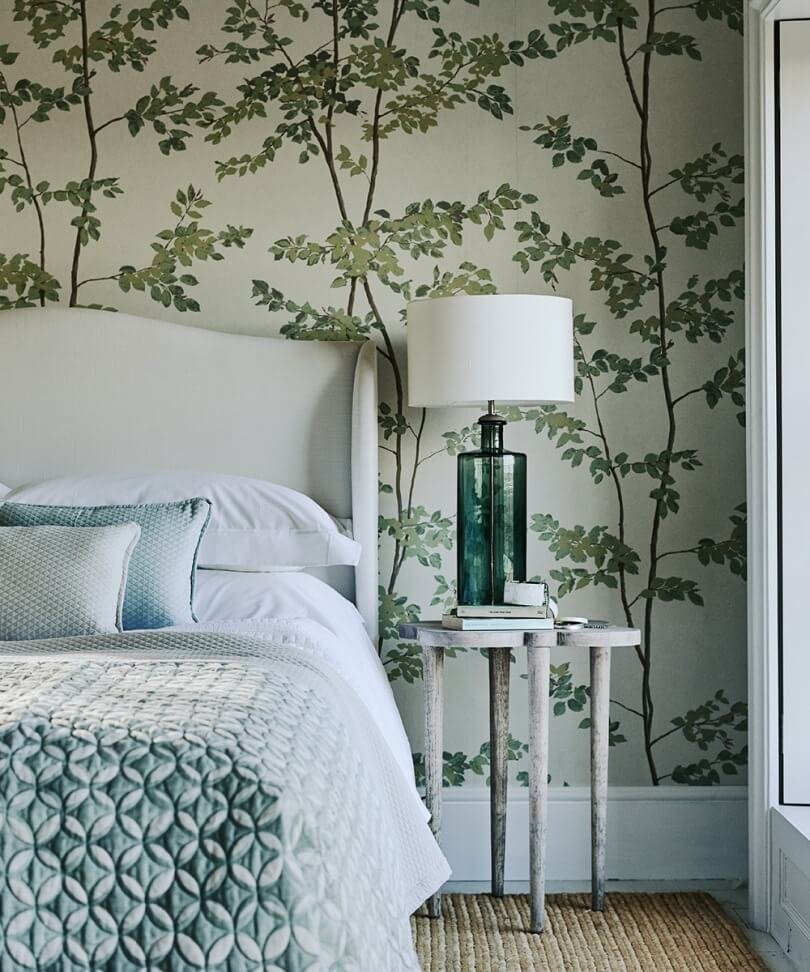 Растительный орнамент в интерьере