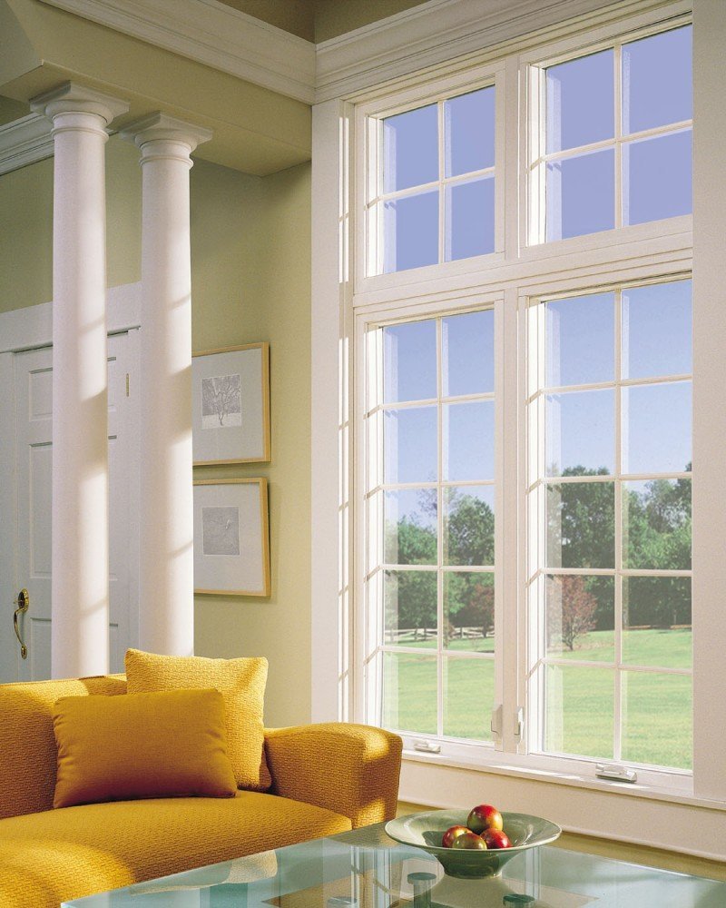 Фрамуги дымоудаления с приводом