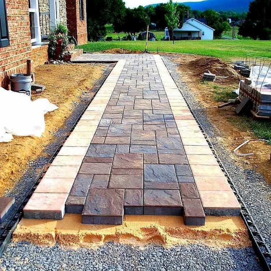 Укладкатратуарной плитки