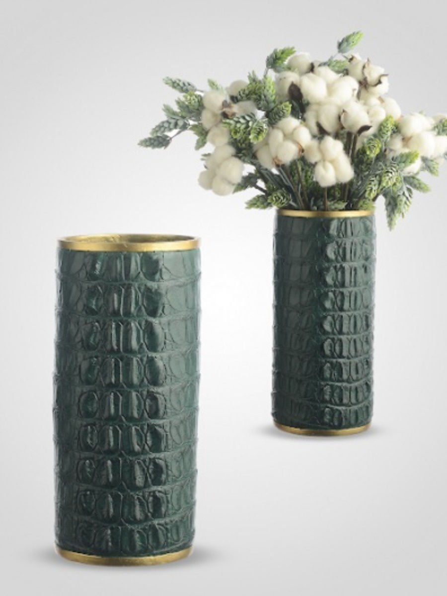 Ваза крокодил CF 1170067- l61