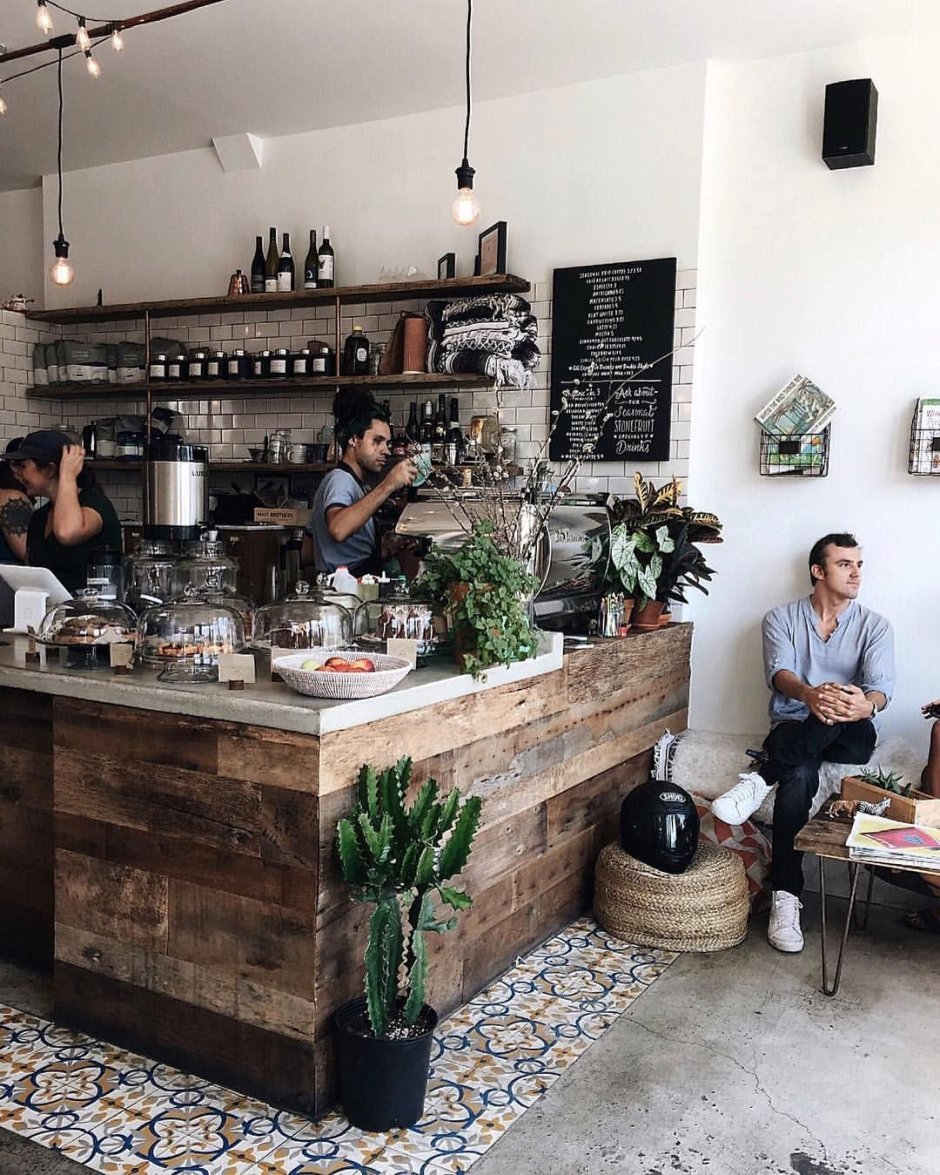 Интерьер для кофейни малых размеров