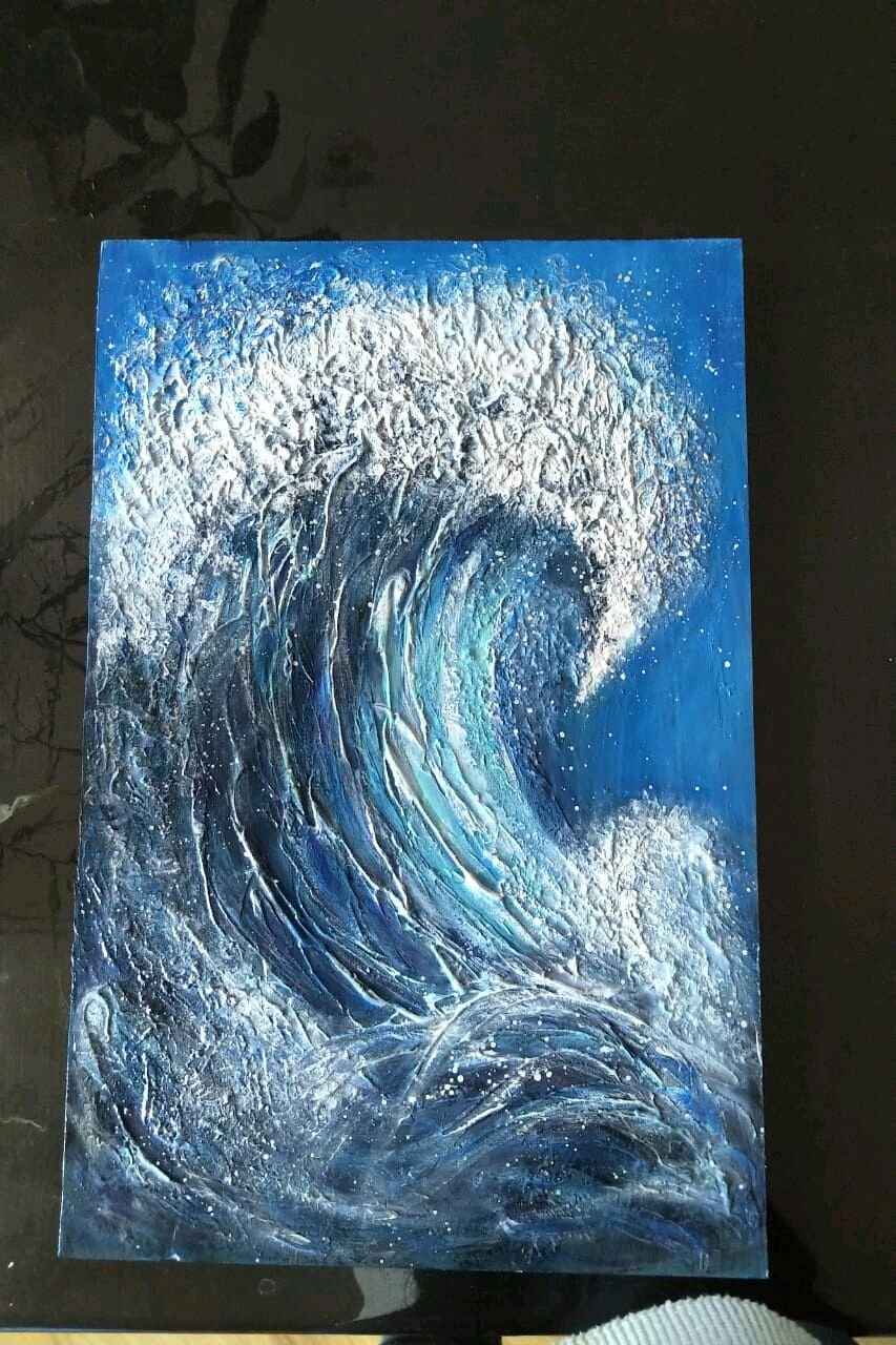 Картины текстурной пастой