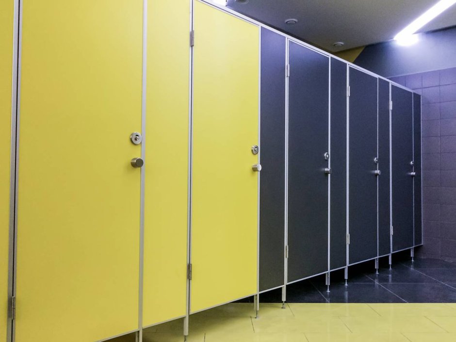 Туалетные перегородки Алютех