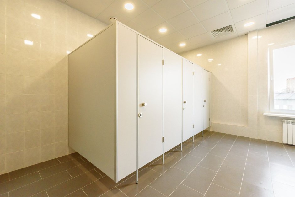 Туалетные перегородки Алютех