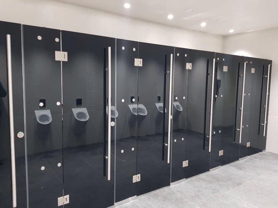 Сантехнические перегородки из HPL пластика