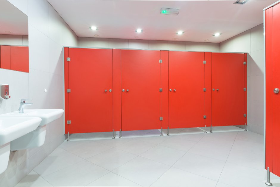 Сантехперегородки из HPL пластика