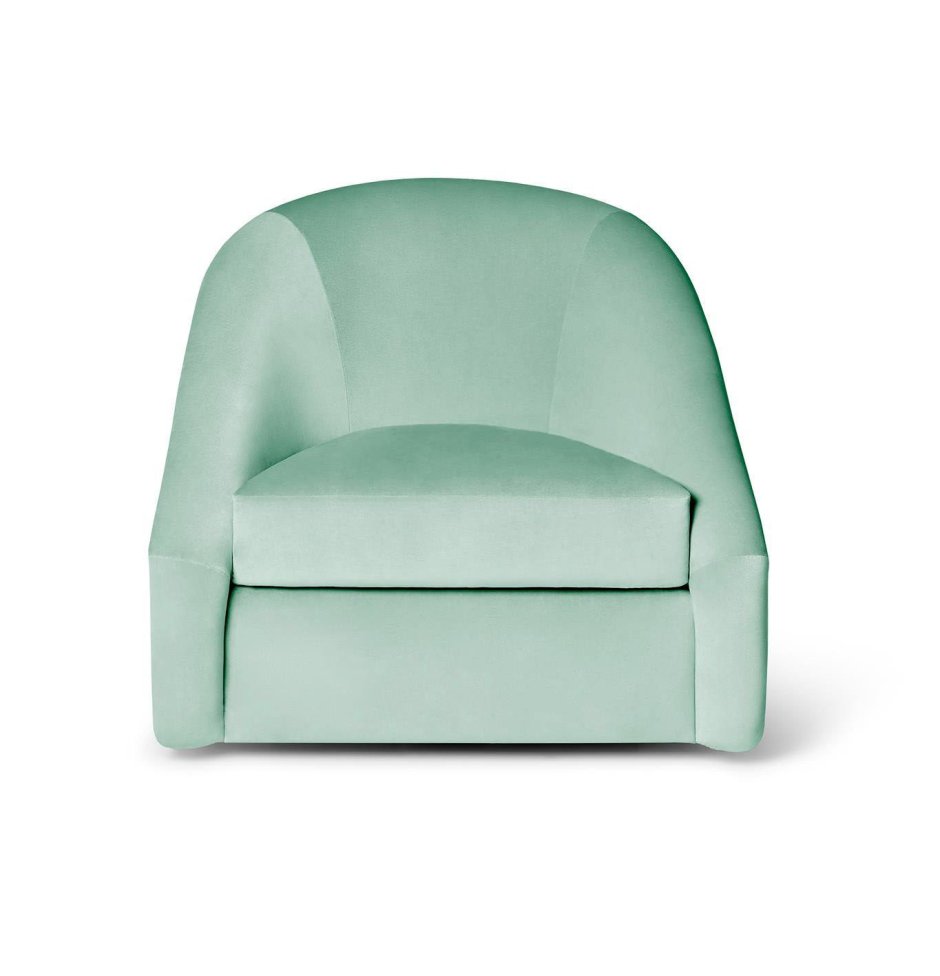 Кресло мятного цвета