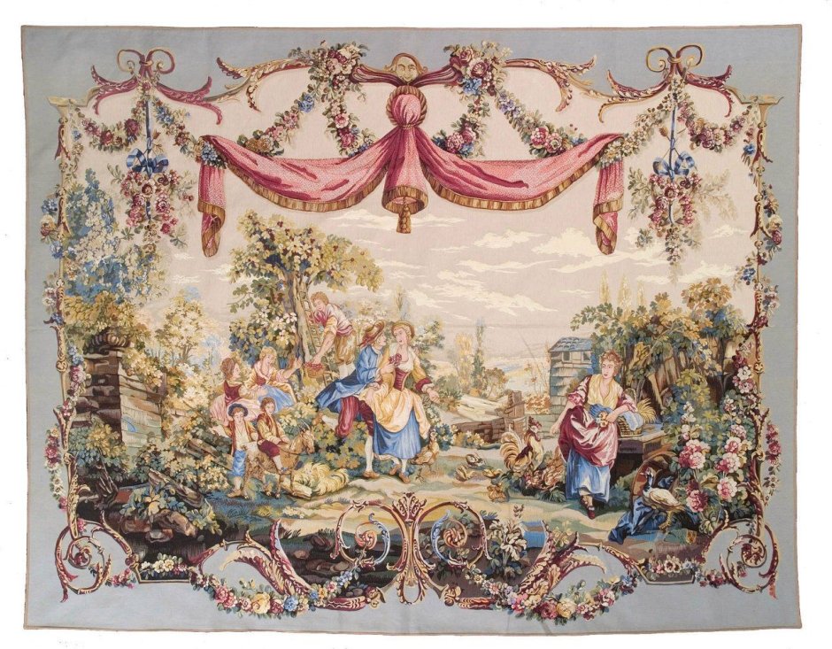 Гобелены Обюссона 18 века
