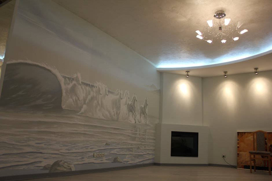 Венецианка на потолке