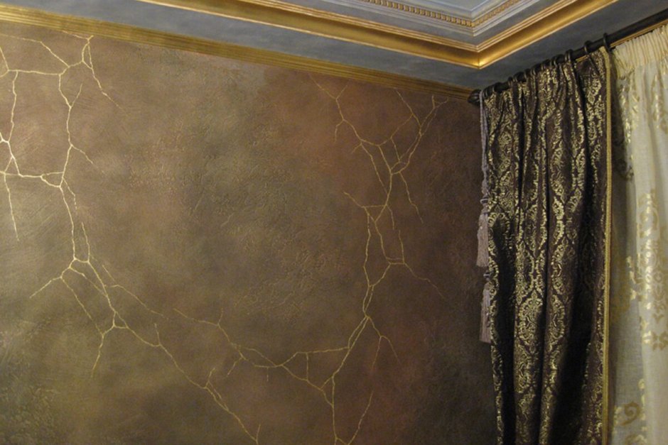 Барельеф на венецианской штукатурки