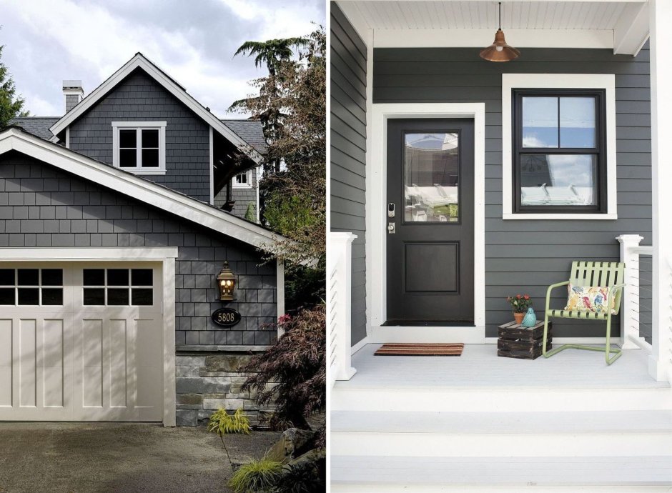 Дом в стиле Сканди снаружи