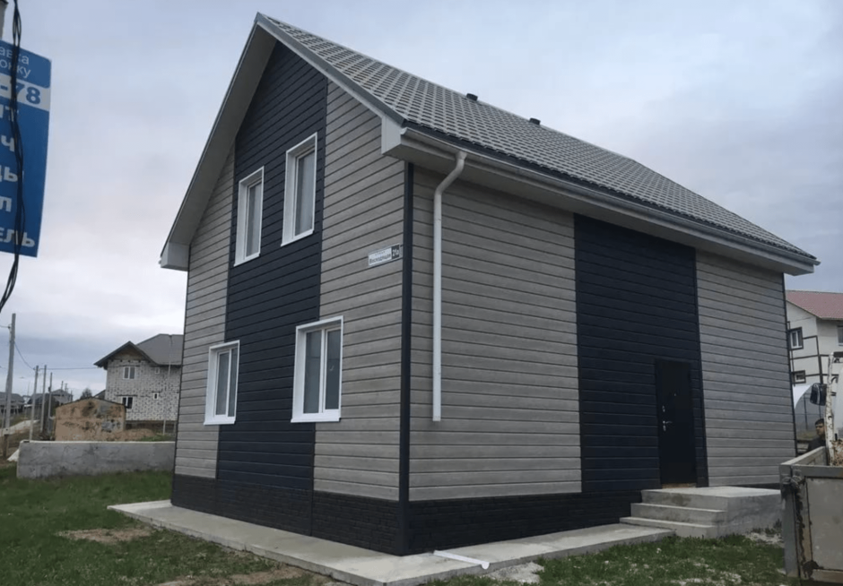 Сайдинг Docke графит