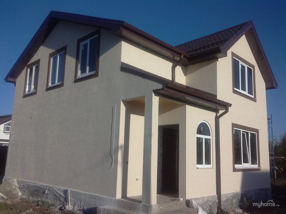 Мокрый фасад короед