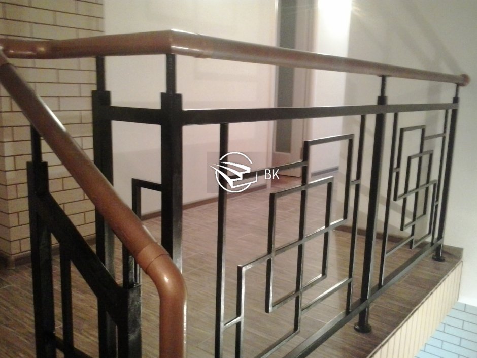 Перила из профильной трубы 40х20