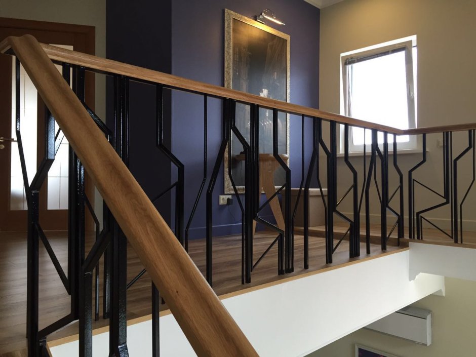 Перила из профильной трубы