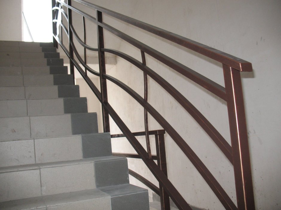 Перила из профильной трубы 40х20