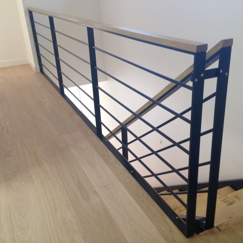 Перила из профильной трубы 40х20