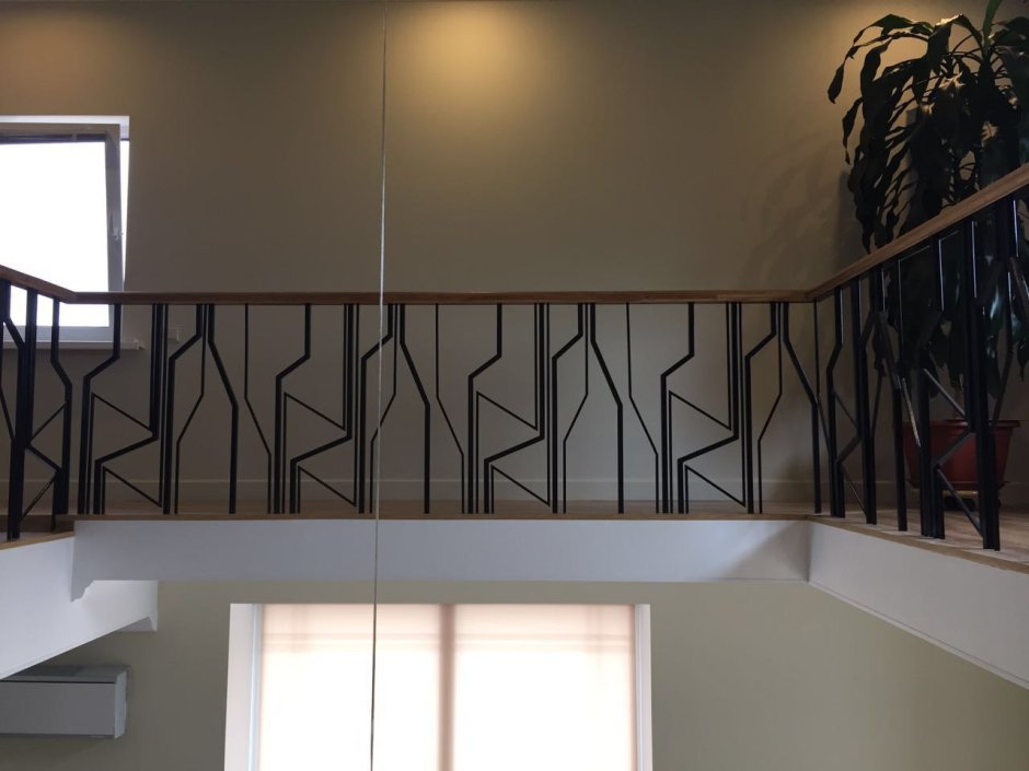 Перила из профильной трубы