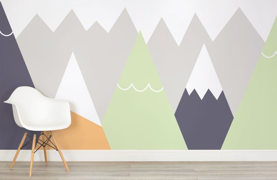 Скандинавские горы в детской