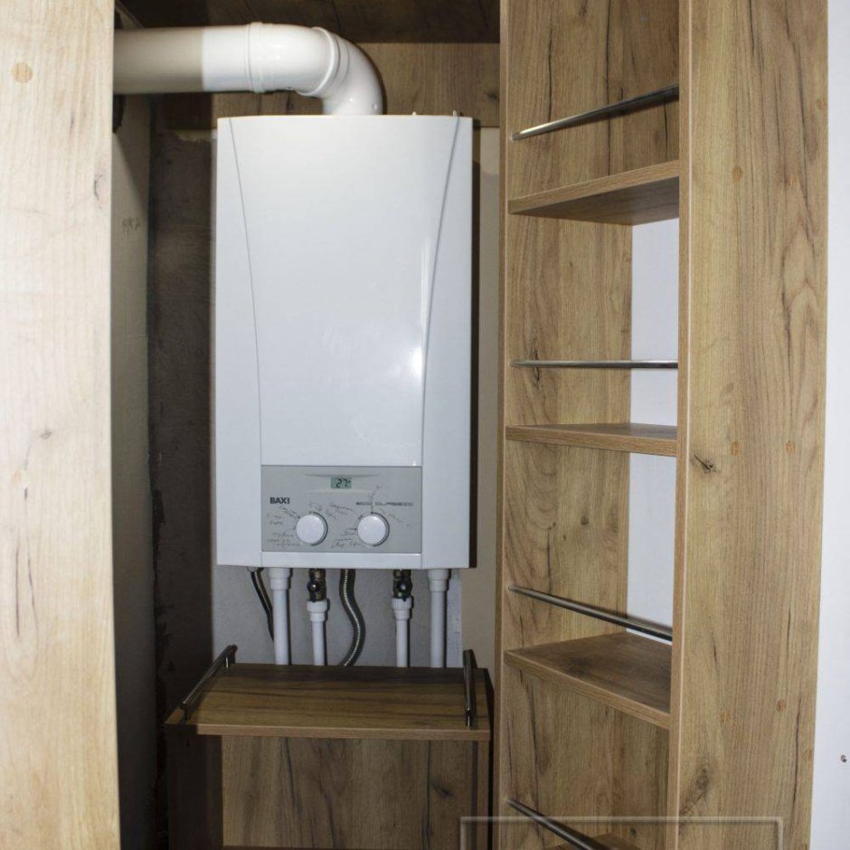 Кухня с газовым котлом планировка