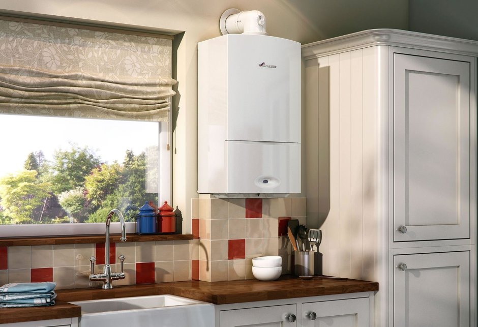 Интерьер кухни в хрущевке с газовой колонкой155на2м