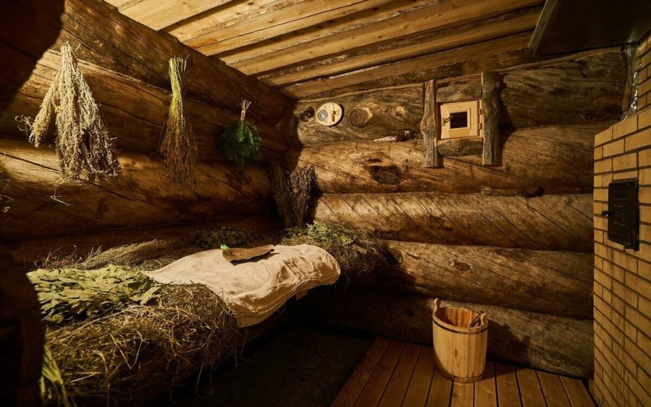 Древние русские бани