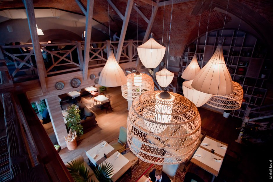 Многоплановая интерьерная съёмка